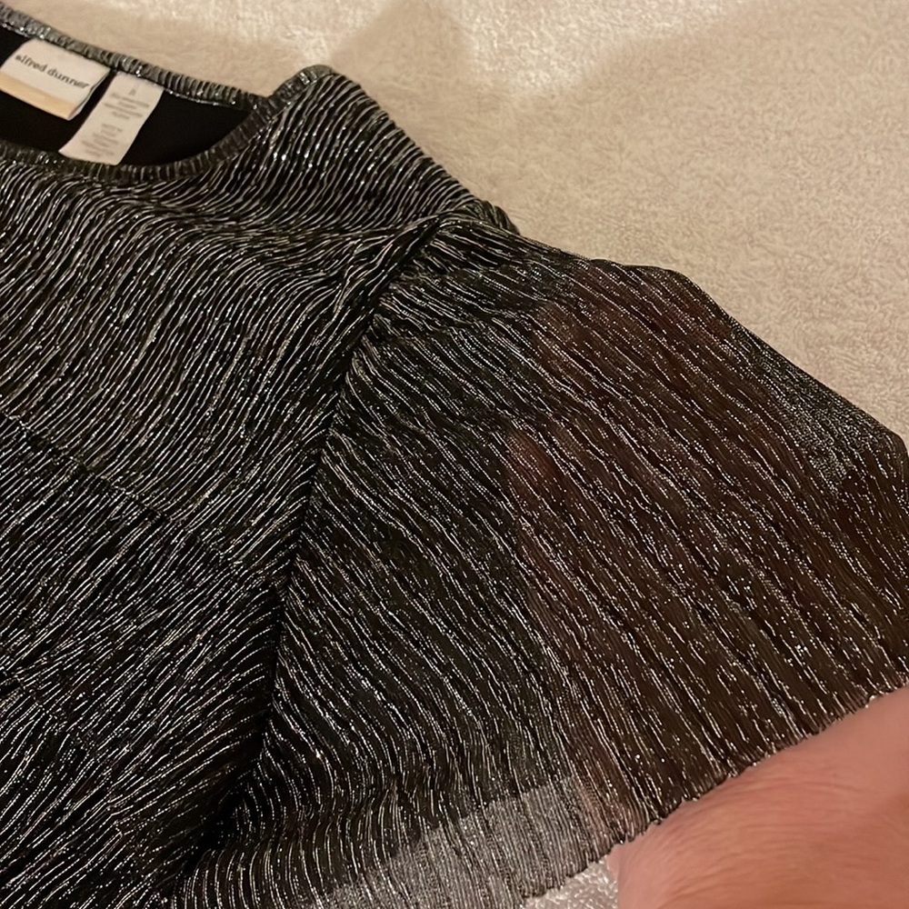 Alfred Dunner Woman Party Blouse - Picture 4 of 6